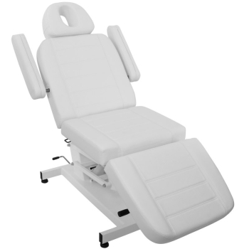 FOTEL KOSMETYCZNY ELEKTR. AZZURRO 705 1 SILN. BIAŁY